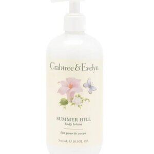 Crabtree and Evelyn SUMMER HILL Body Lotion Full Size 500‎ ml 16.9 fl oz